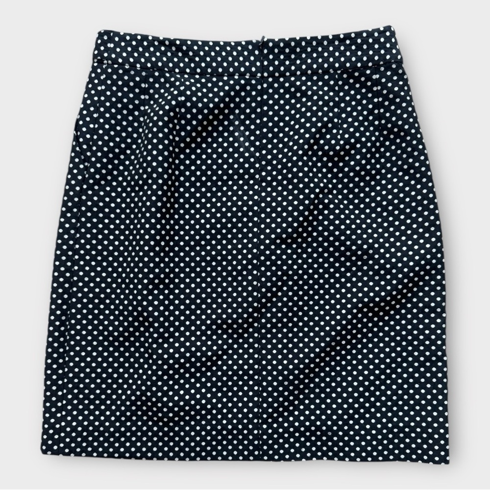 Lilly Pulitzer Black and White Polka Dot Mini Skirt - Picture 2 of 7